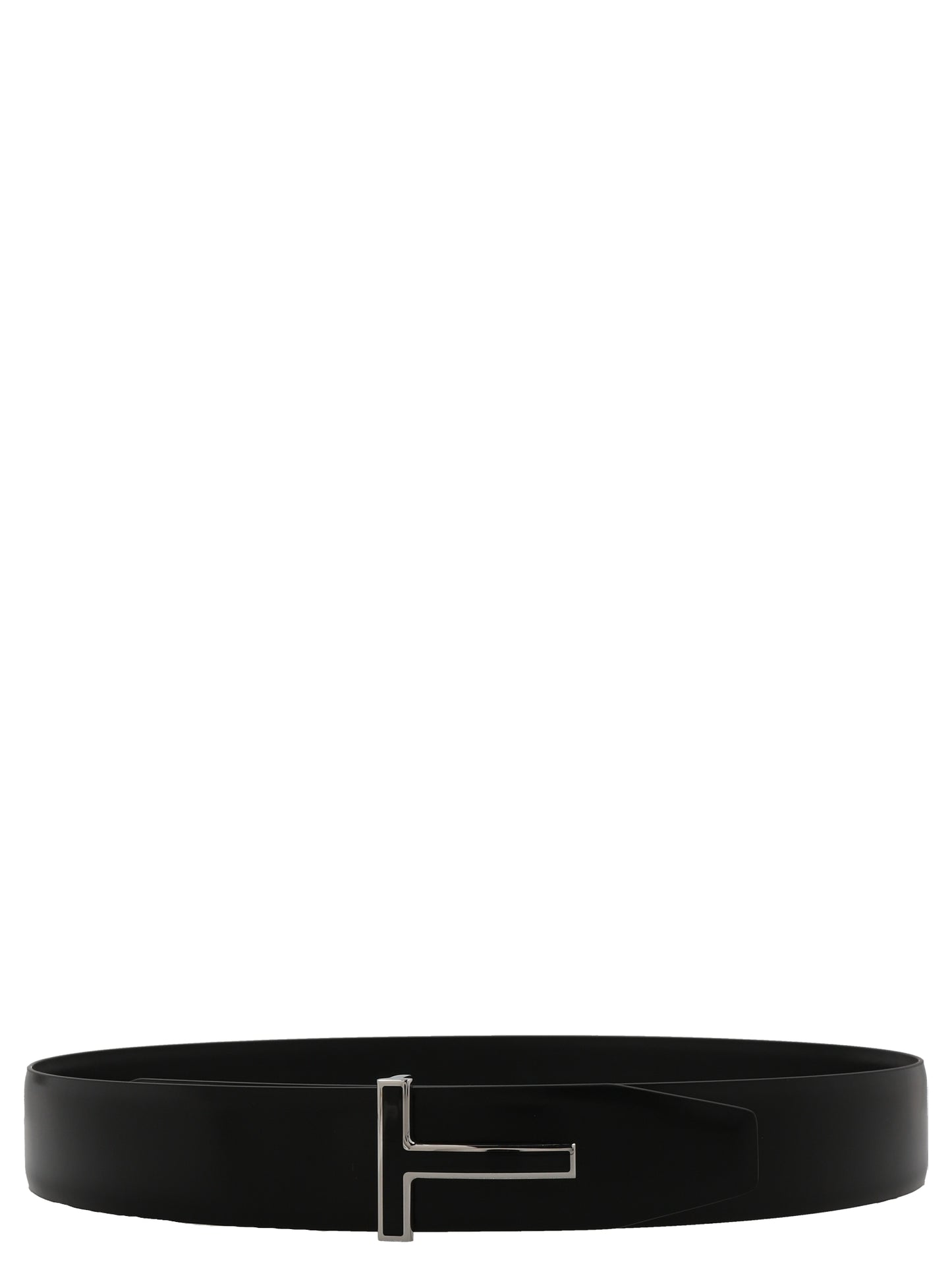 Black Calfskin Regular Belt