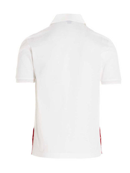 White Cotton Polo Shirt