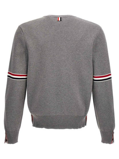 Gray Cotton Cardigan