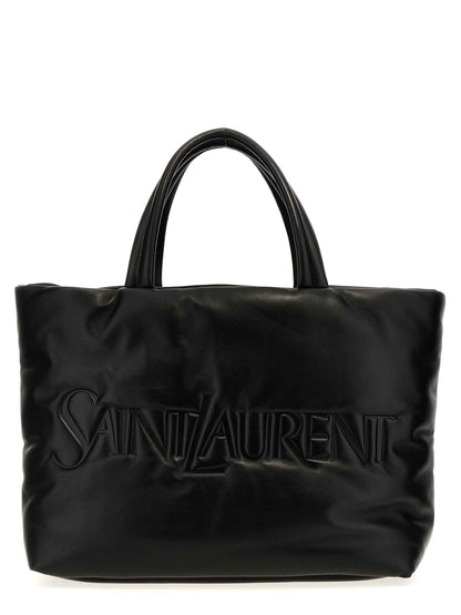 Black Lamb Leather Tote Bag