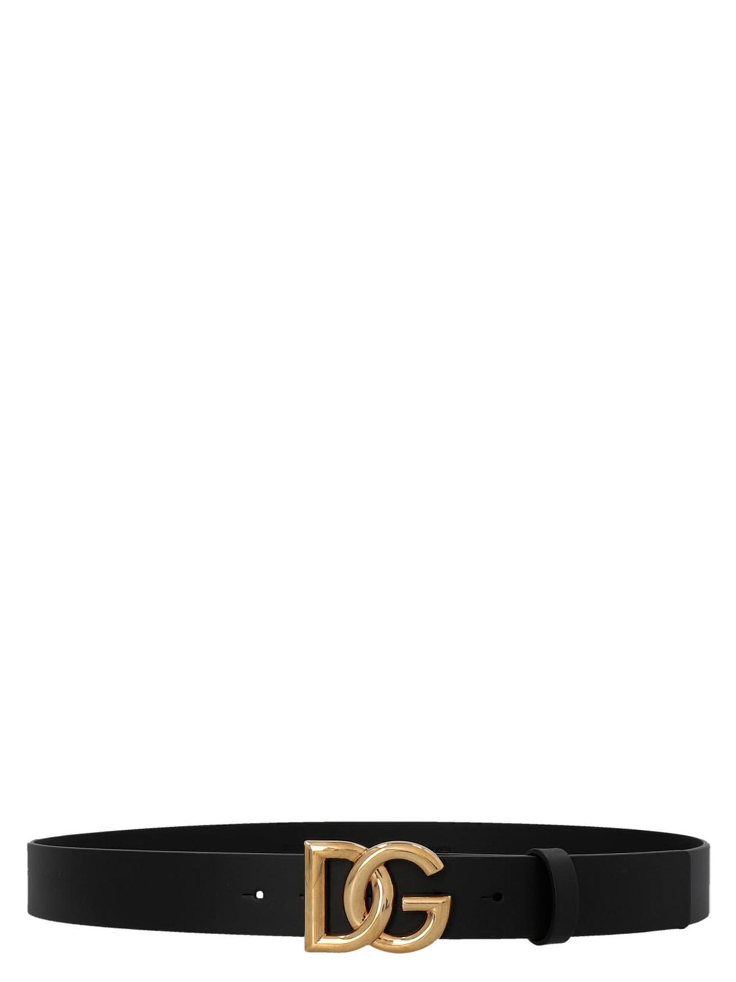 Black Lamb Leather Regular Belt
