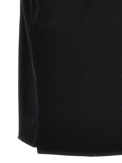 Black Cotton T-Shirt