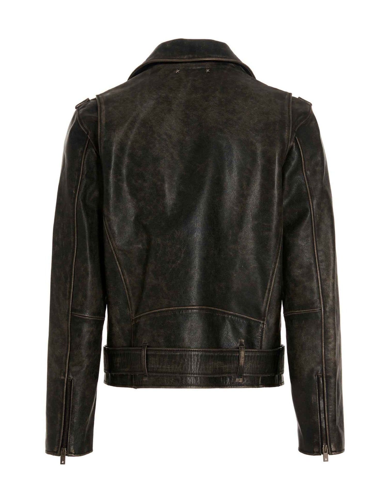 Black Calfskin Leather Jacket