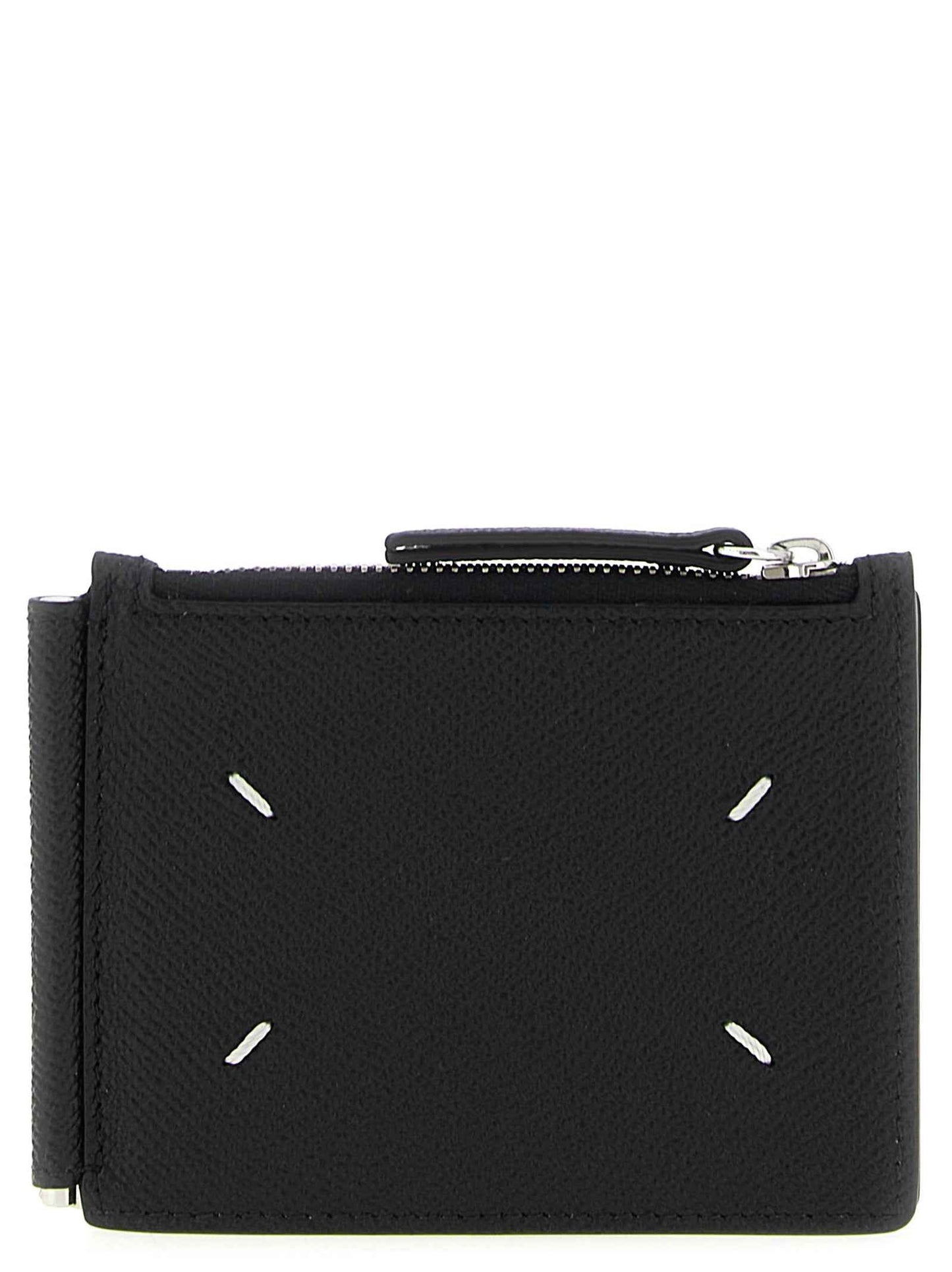 Black Leather Leather Wallet
