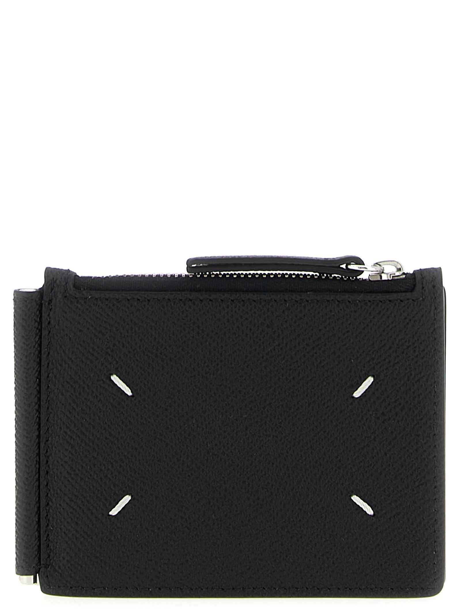 Black Leather Leather Wallet