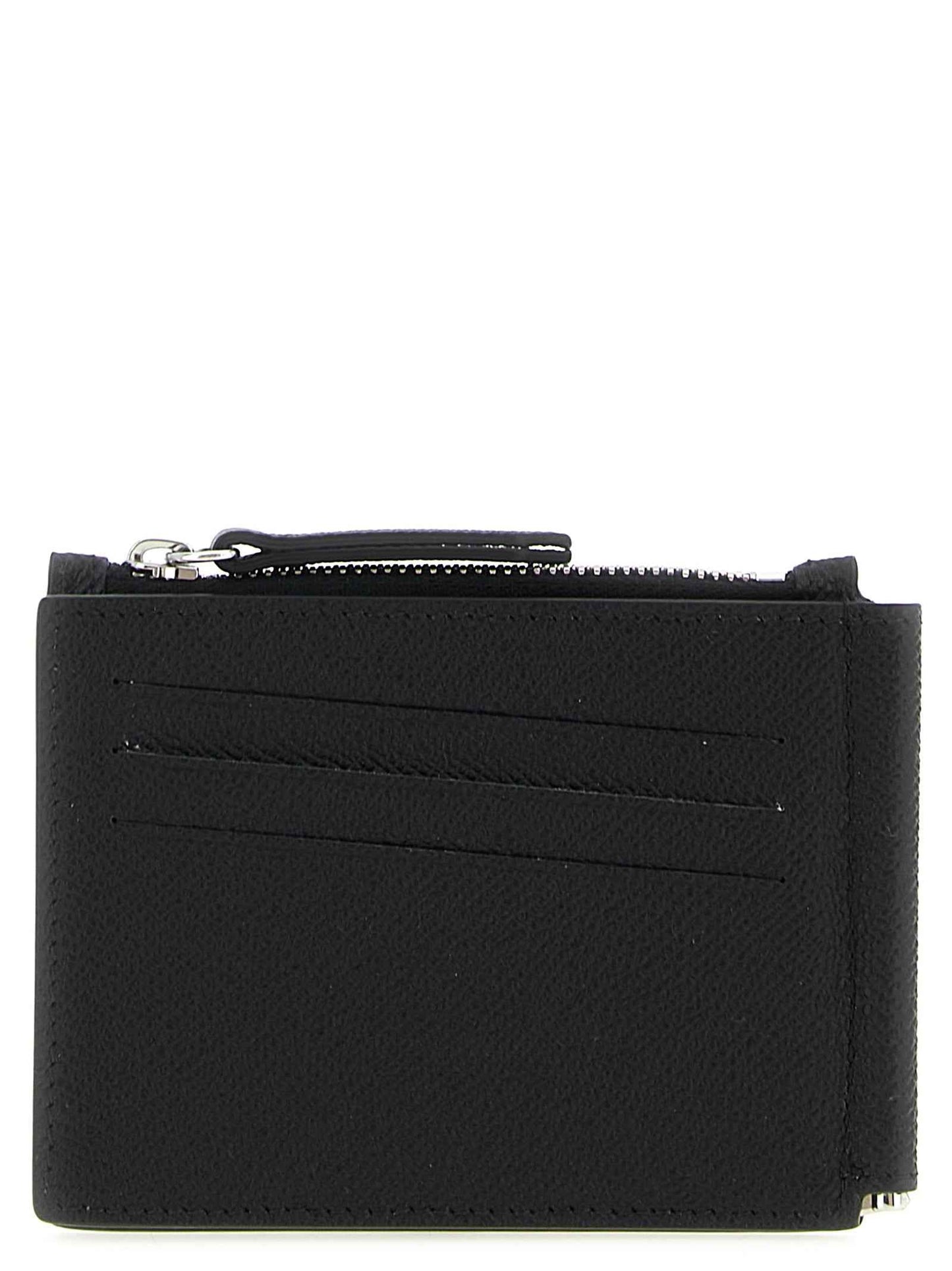 Black Leather Leather Wallet