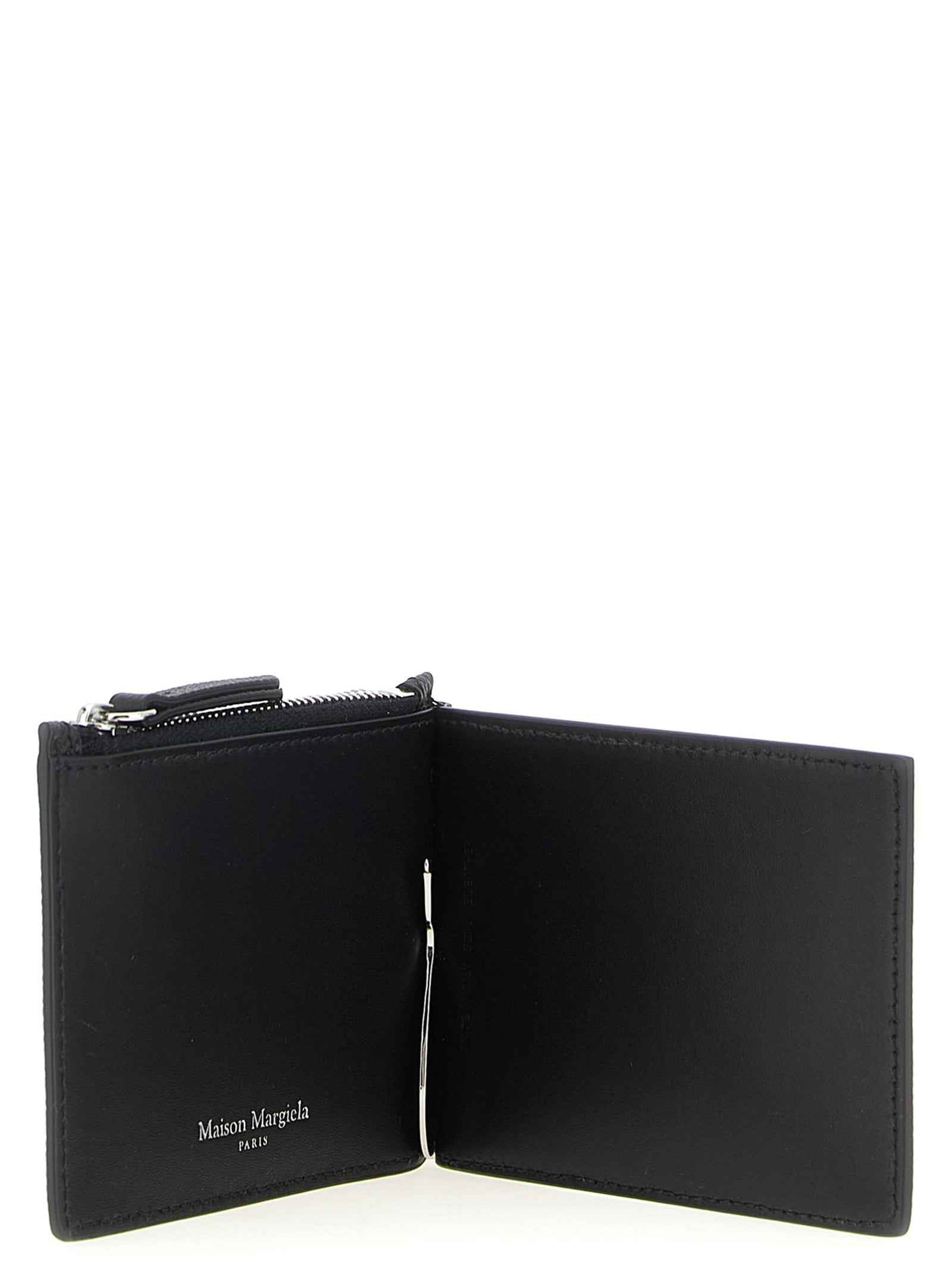 Black Leather Leather Wallet
