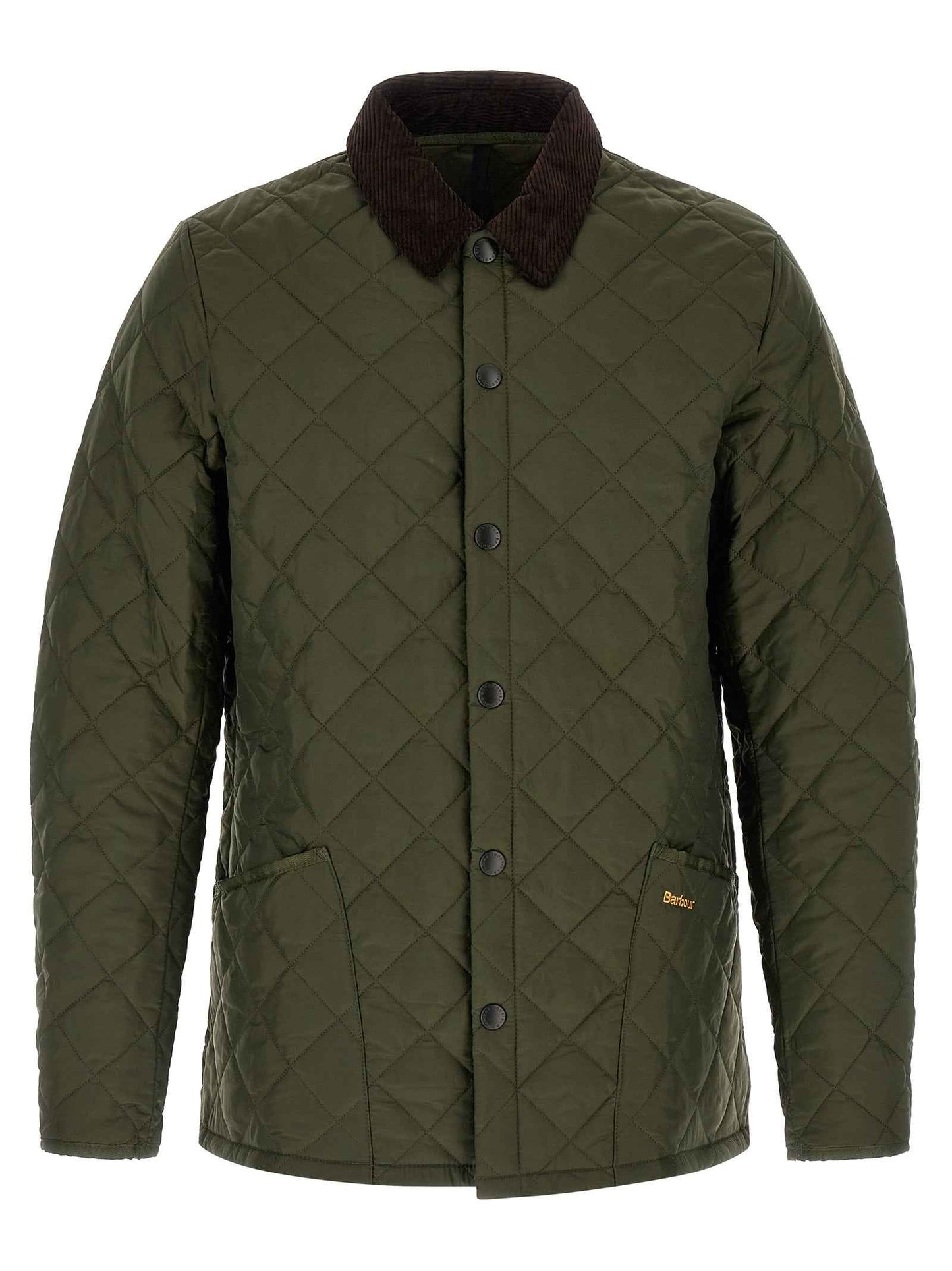Bicolor Polyamide Full-Length Jacket