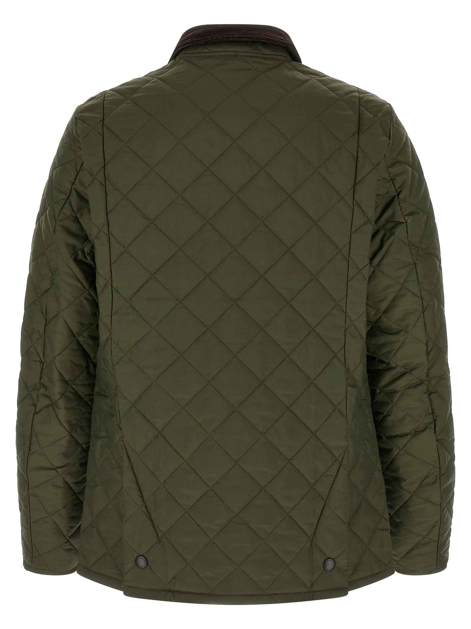 Bicolor Polyamide Full-Length Jacket