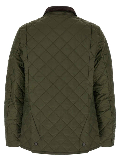 Bicolor Polyamide Full-Length Jacket
