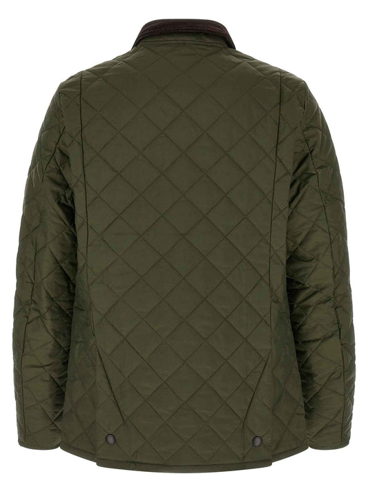 Bicolor Polyamide Full-Length Jacket