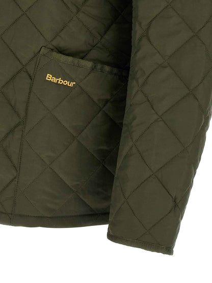 Bicolor Polyamide Full-Length Jacket