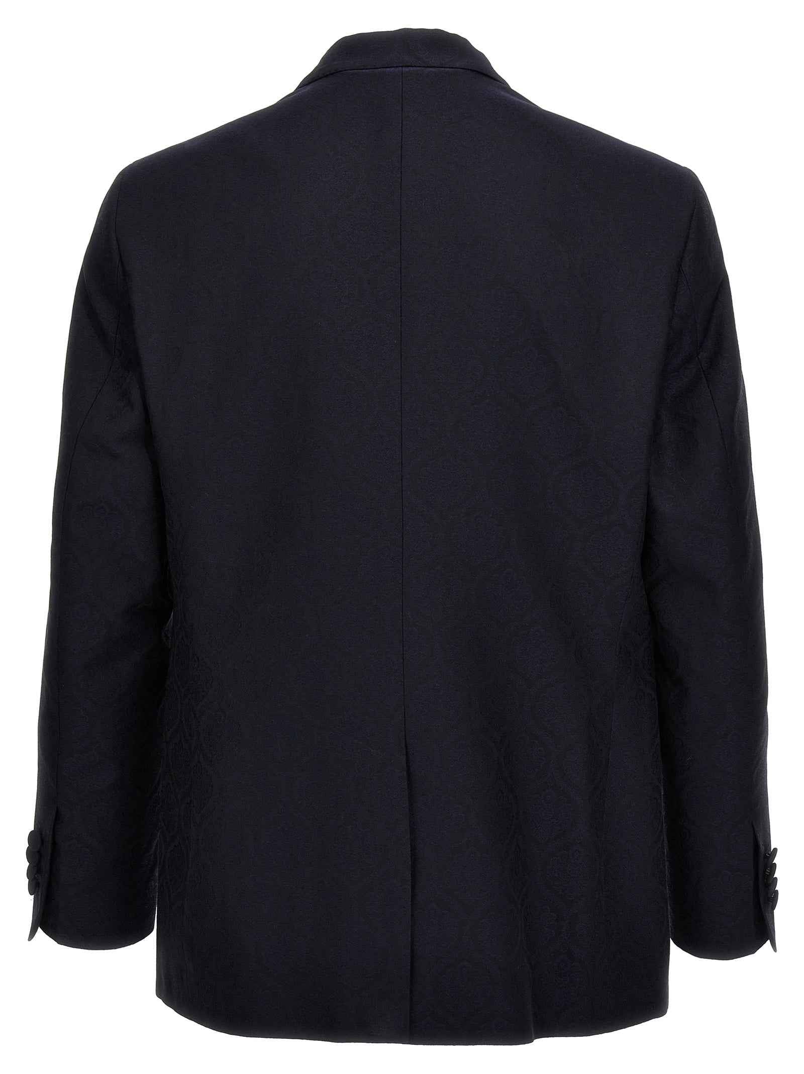 Blue Cotton Blazer