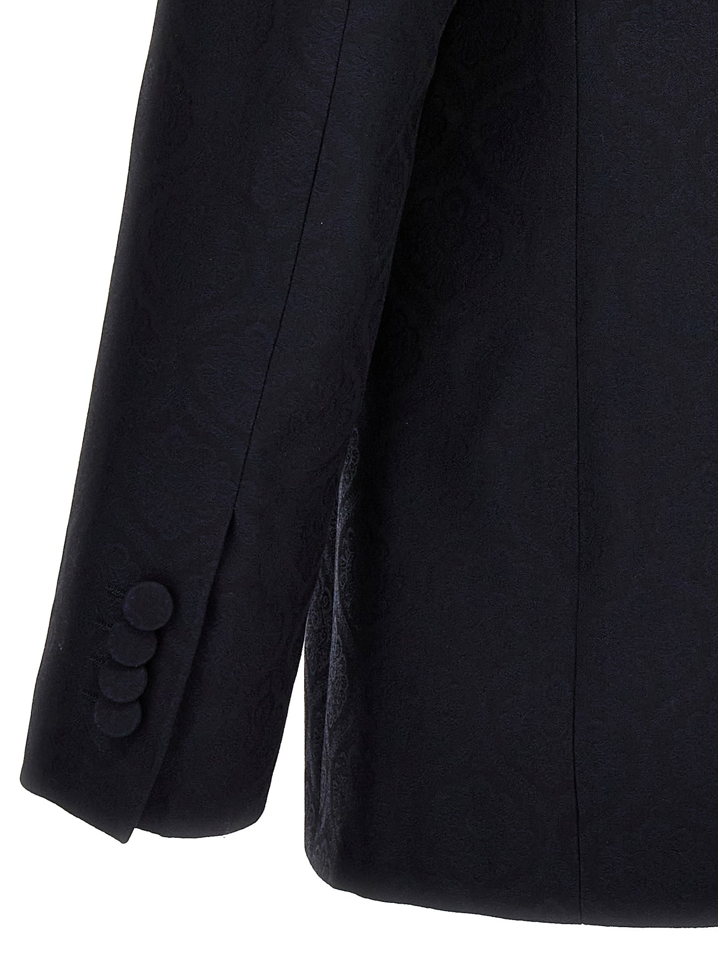 Blue Cotton Blazer