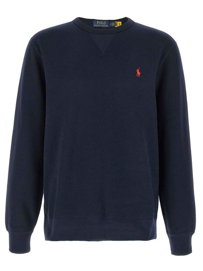 Blue Cotton Sweatshirt