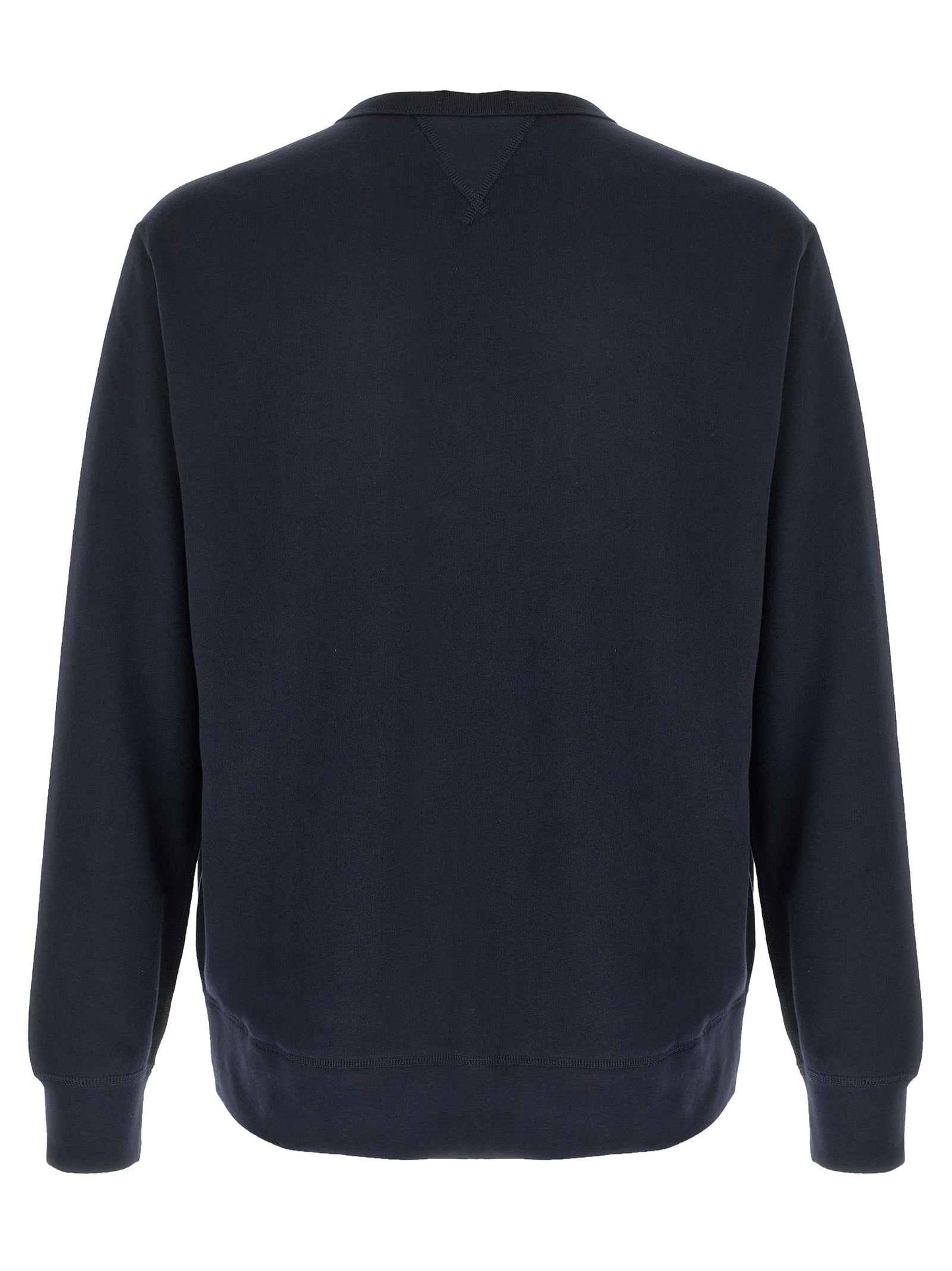 Blue Cotton Sweatshirt