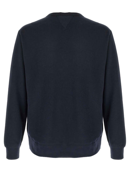 Blue Cotton Sweatshirt