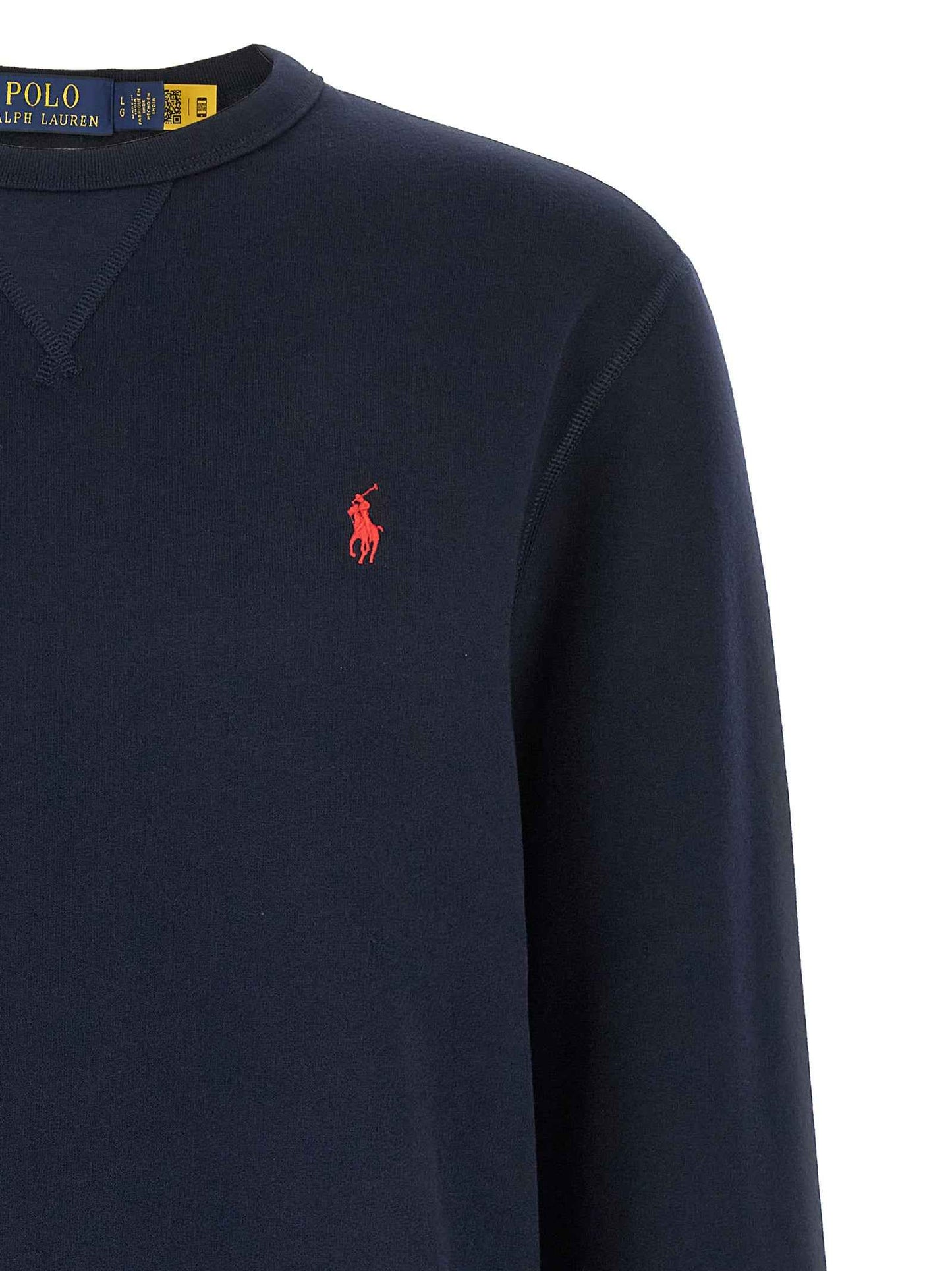 Blue Cotton Sweatshirt