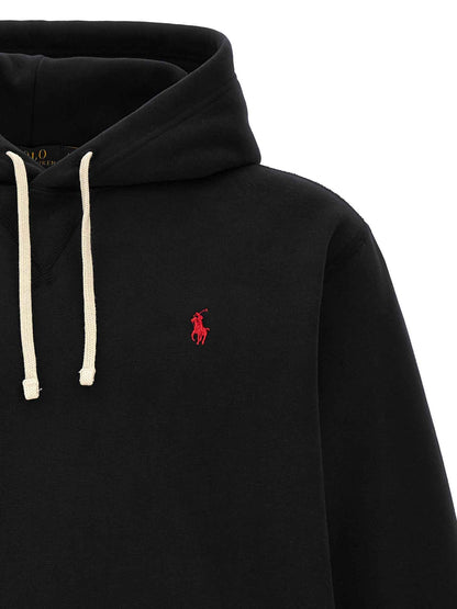 Black Cotton Sweatshirt