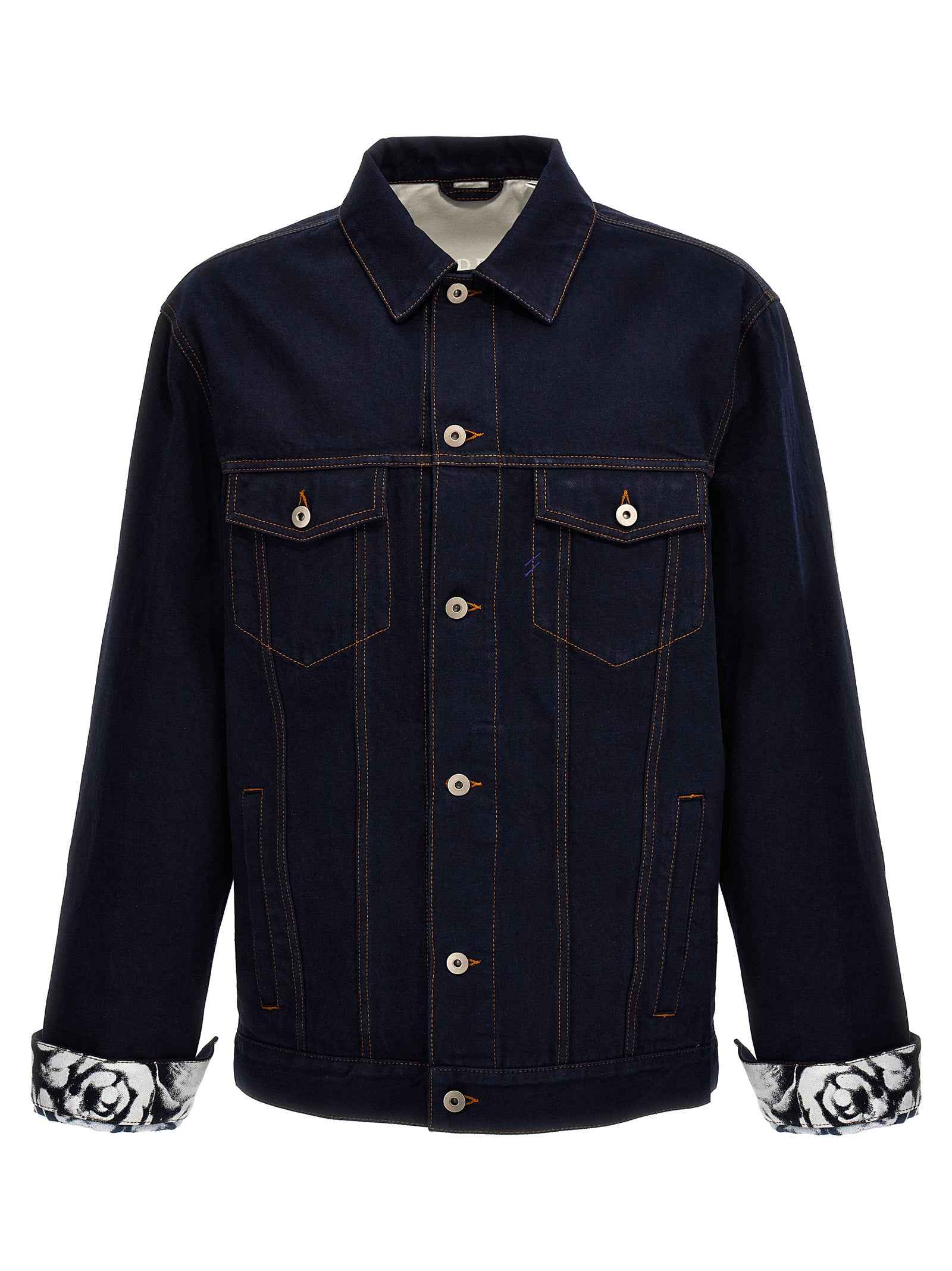 Blue Cotton Denim Jacket