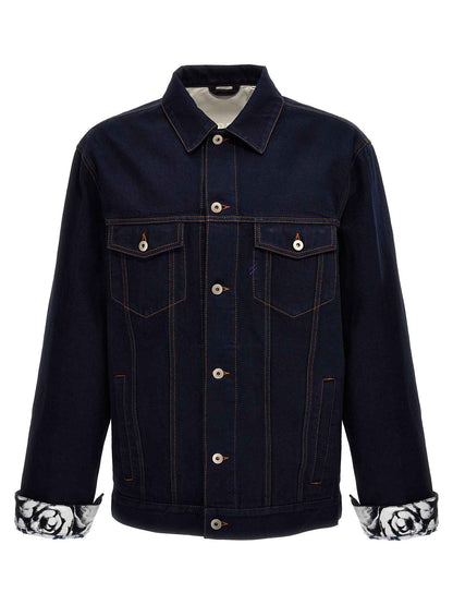 Blue Cotton Denim Jacket