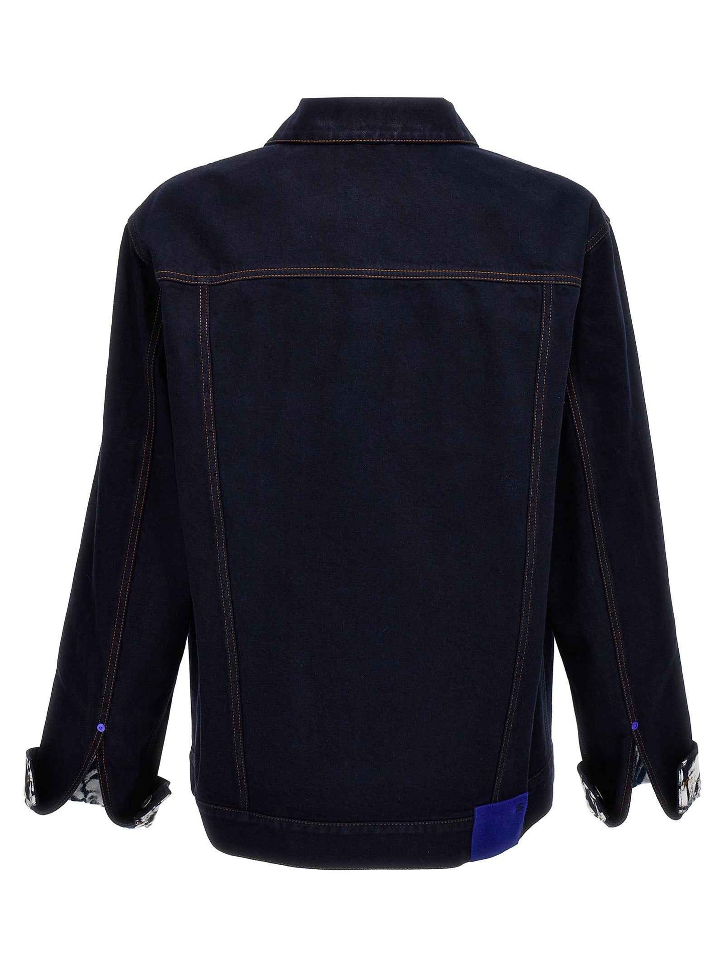 Blue Cotton Denim Jacket