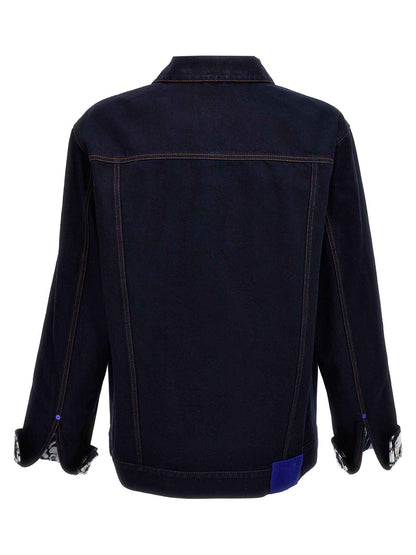 Blue Cotton Denim Jacket