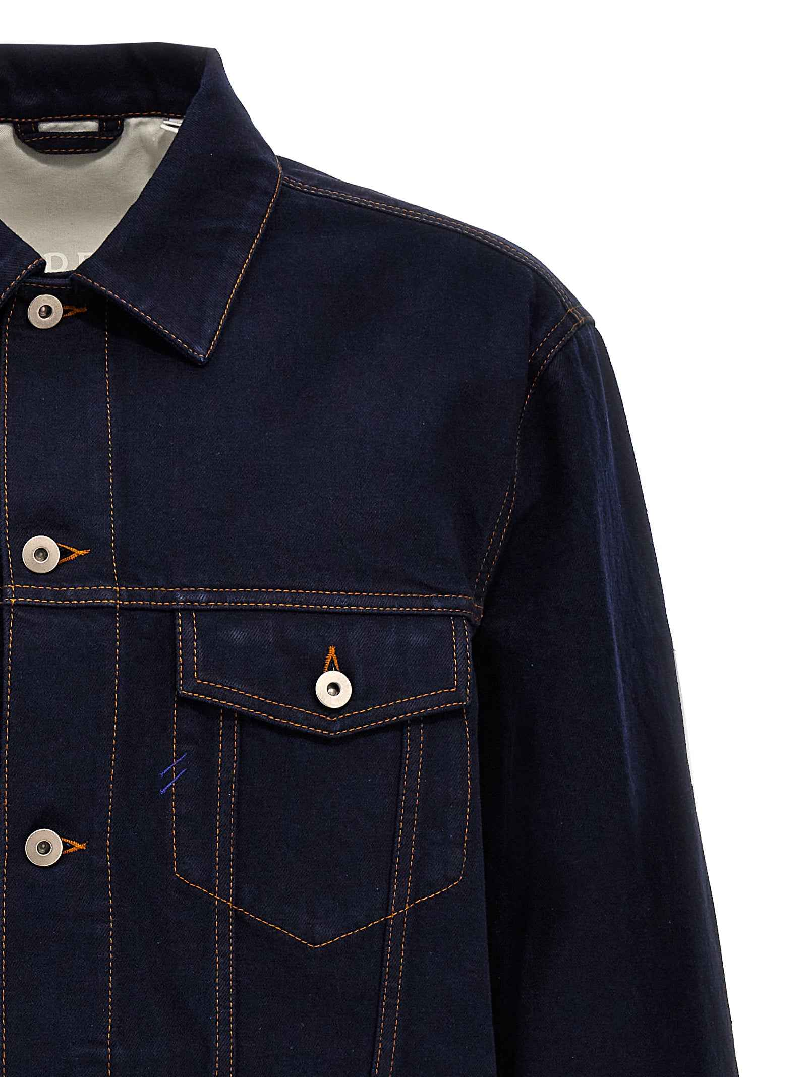 Blue Cotton Denim Jacket