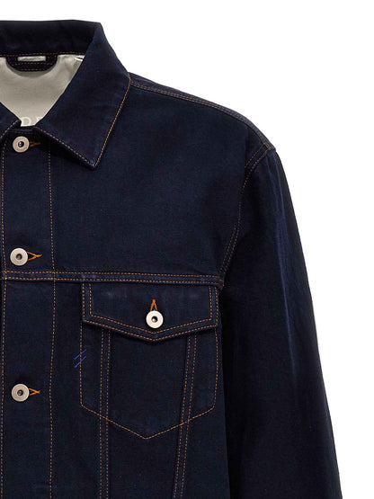 Blue Cotton Denim Jacket