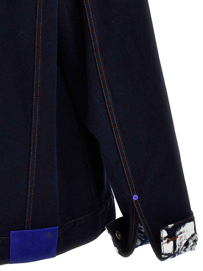 Blue Cotton Denim Jacket
