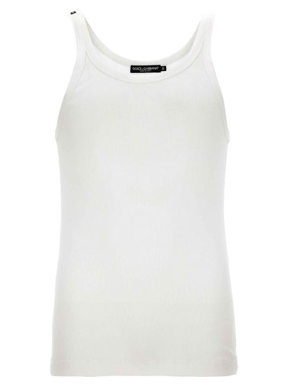 White Cotton Tank Tops