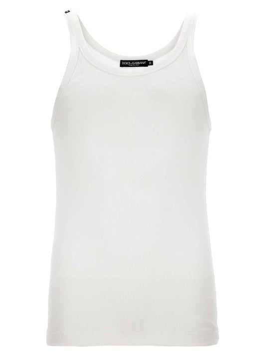 White Cotton Tank Tops
