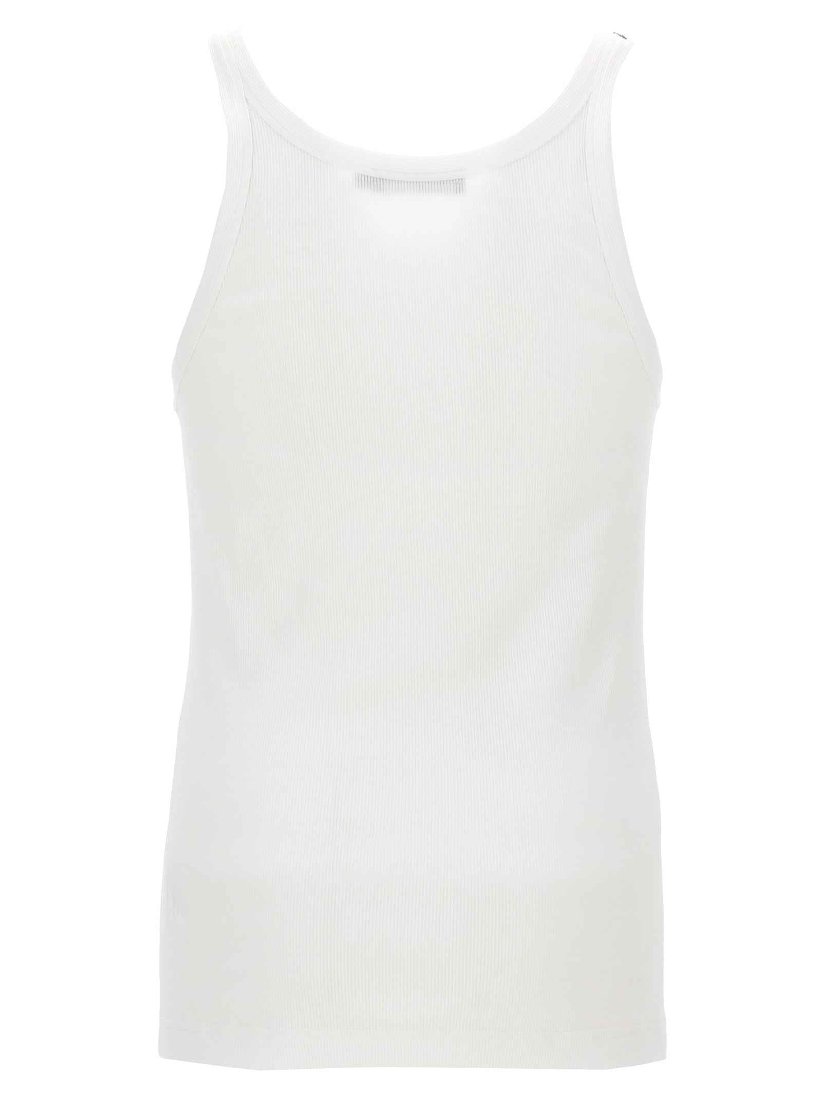 White Cotton Tank Tops