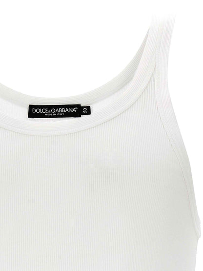 White Cotton Tank Tops