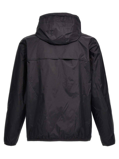 Blue Nylon Shell Jacket