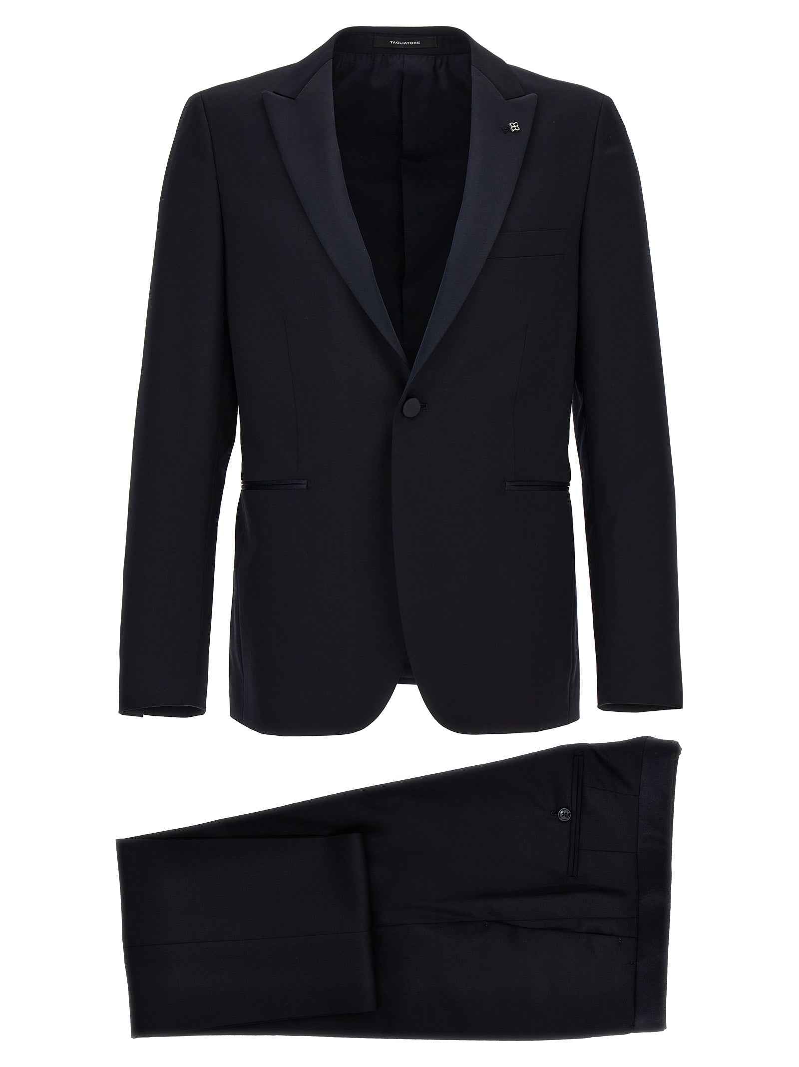 Blue Virgin Wool Blazer