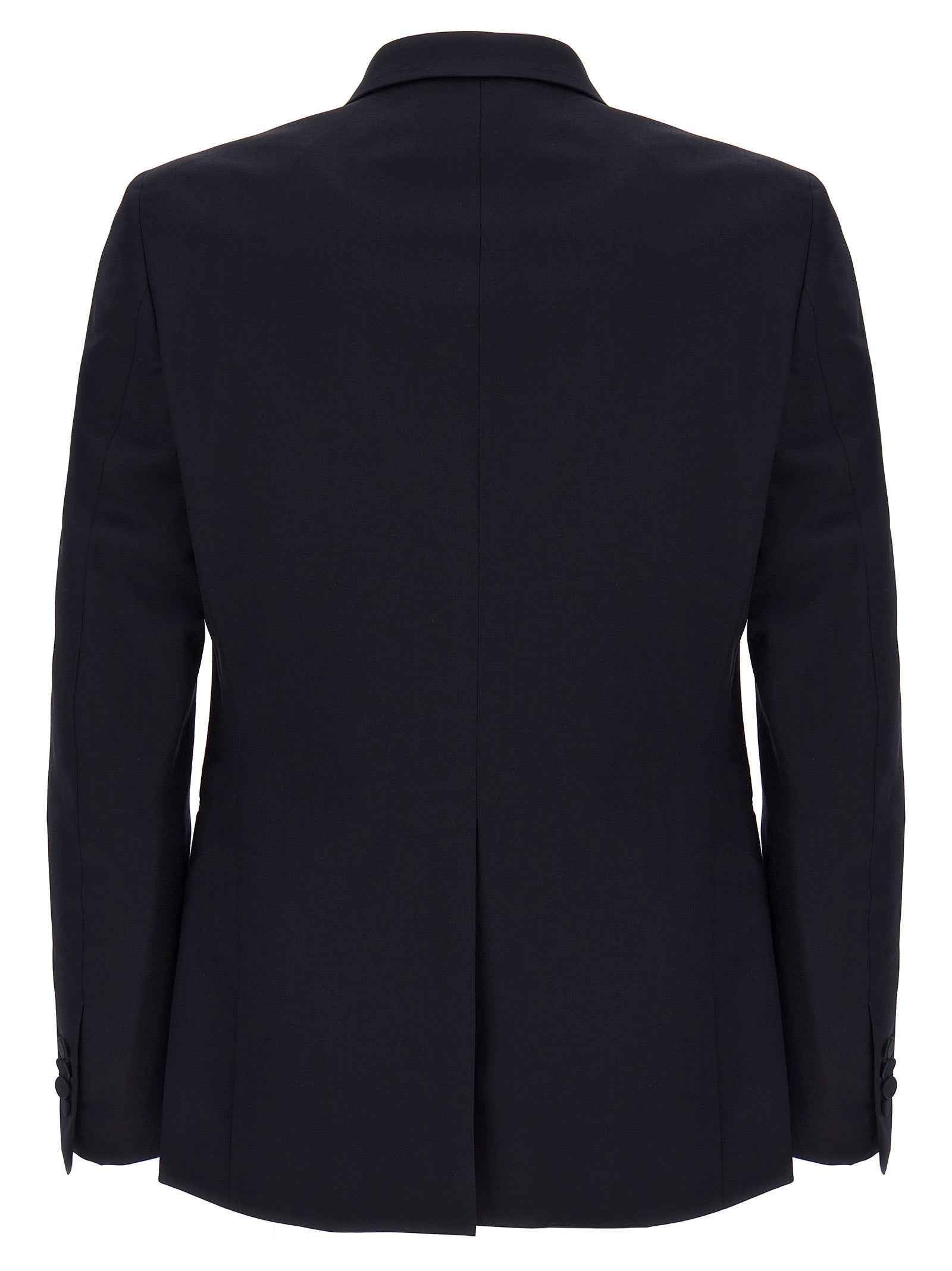 Blue Virgin Wool Blazer