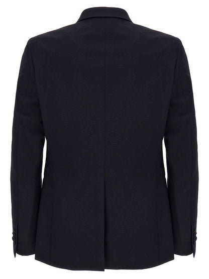Blue Virgin Wool Blazer