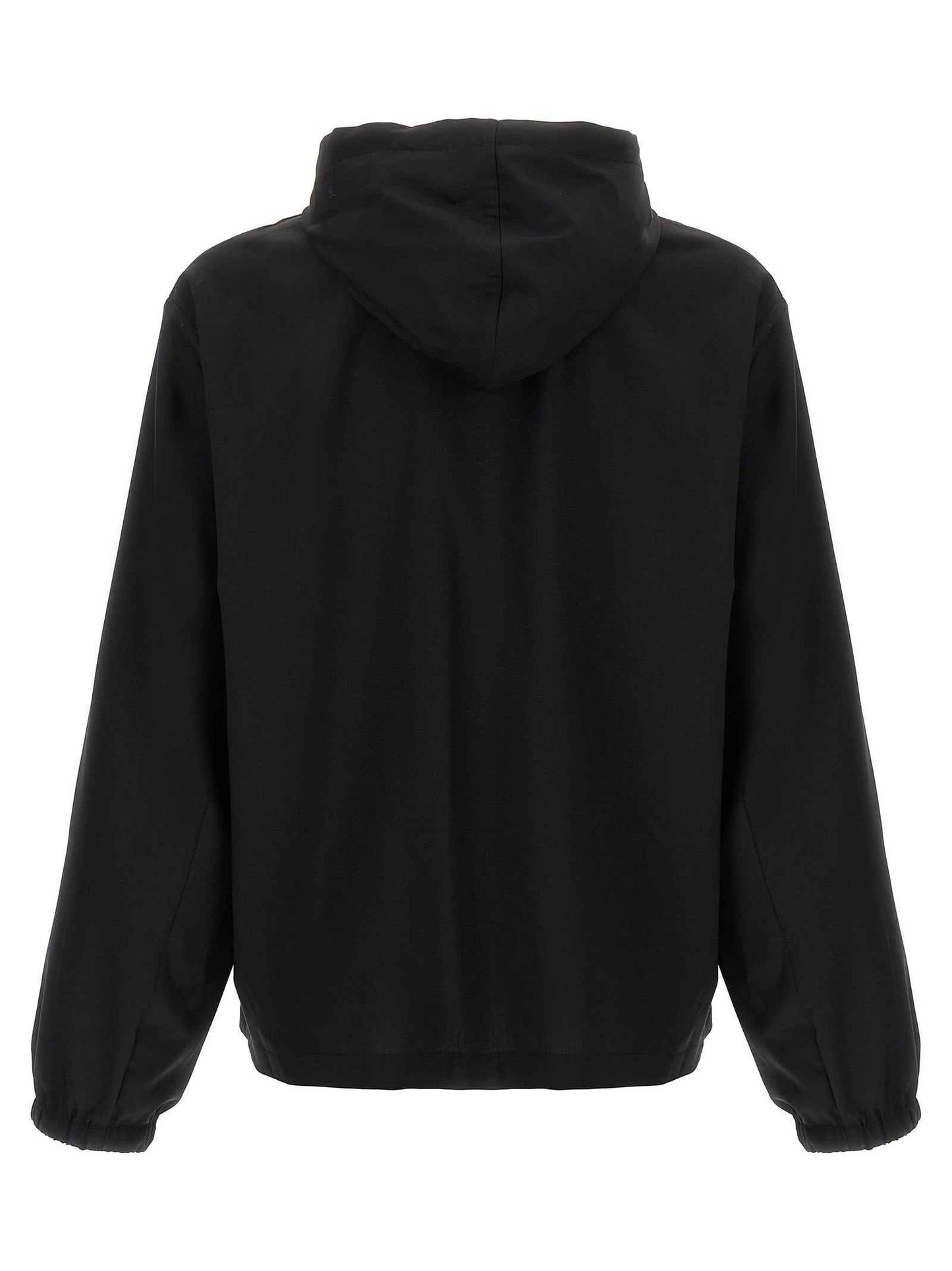 Black Virgin Wool Sweatshirt