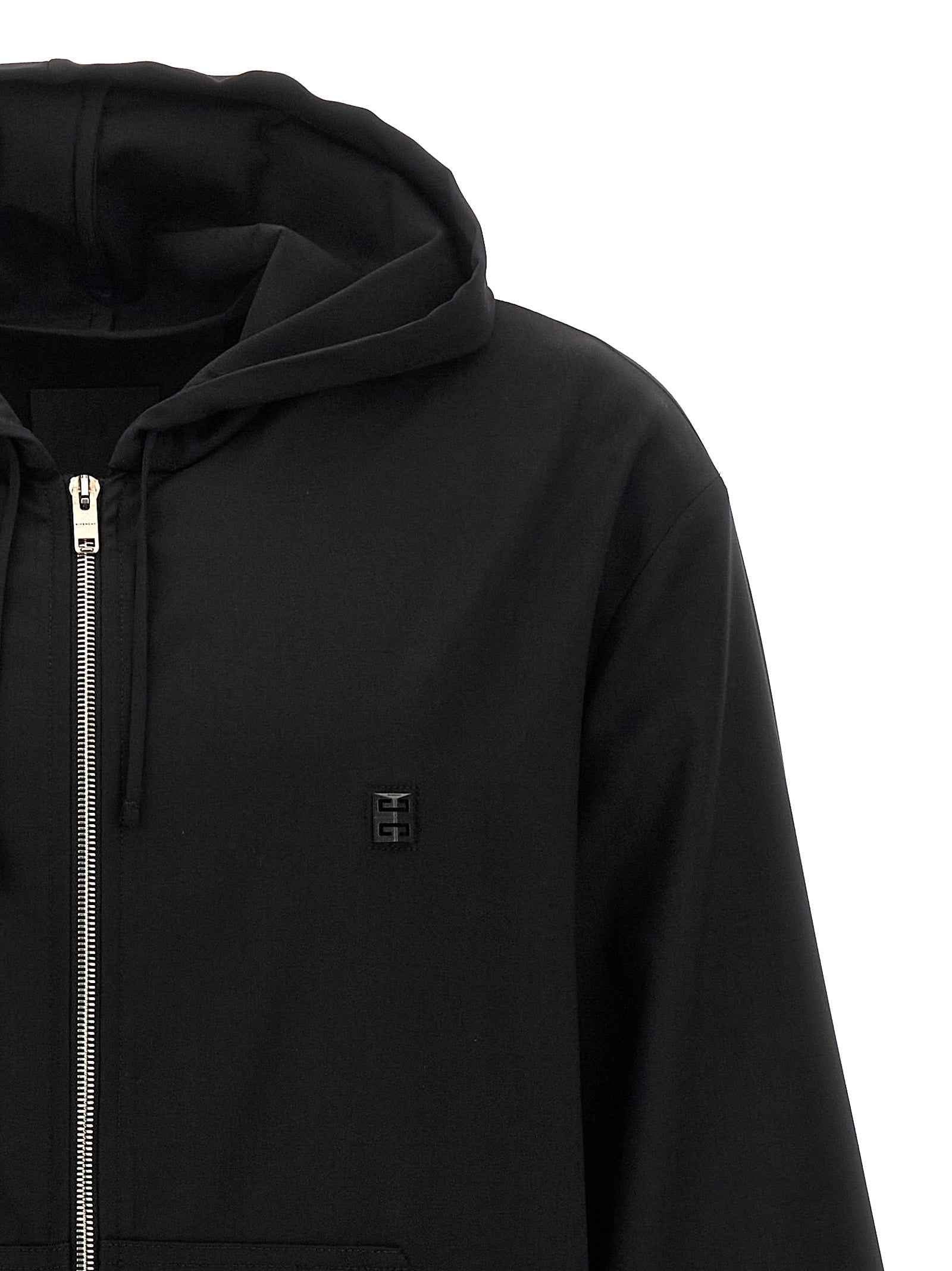 Black Virgin Wool Sweatshirt