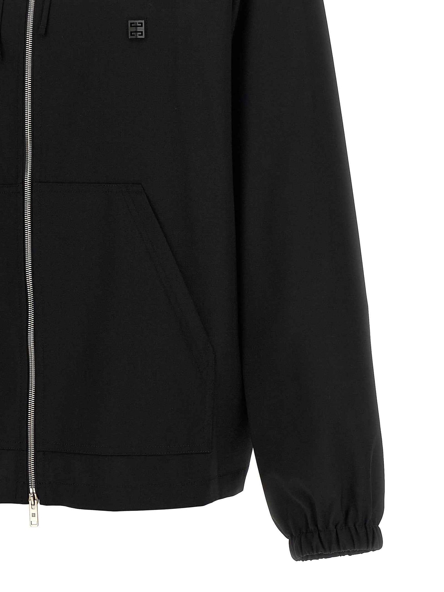Black Virgin Wool Sweatshirt
