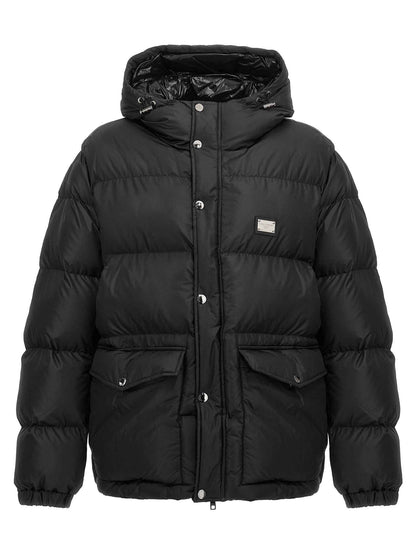 Black Polyester Jacket