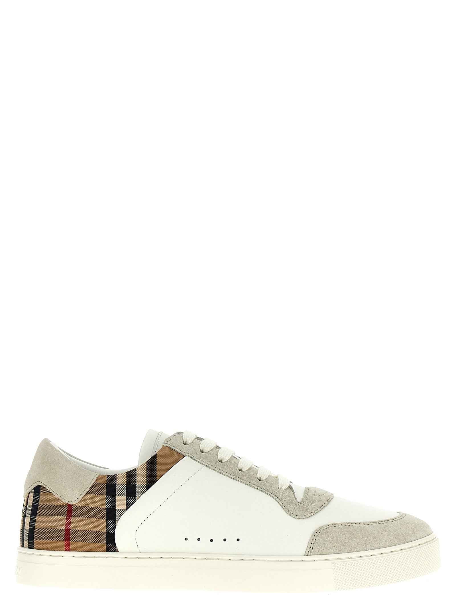Multicolor Leather Low Top Sneakers