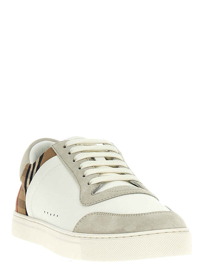 Multicolor Leather Low Top Sneakers