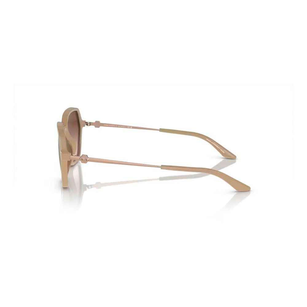 Brown Injected Sunglasses