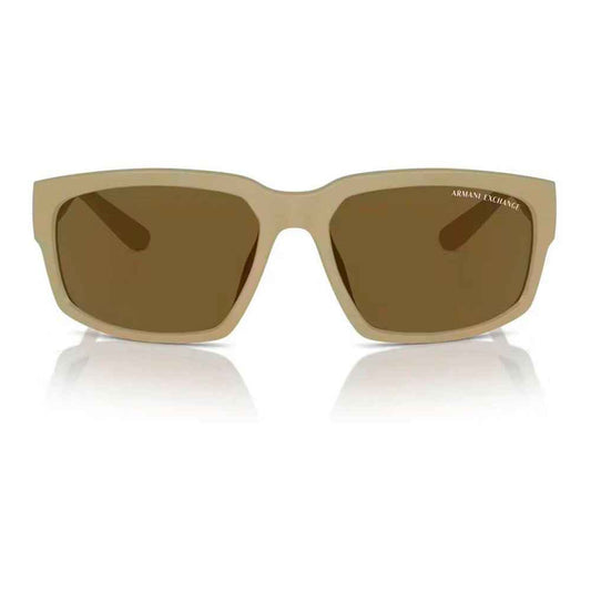 Beige Injected Sunglasses