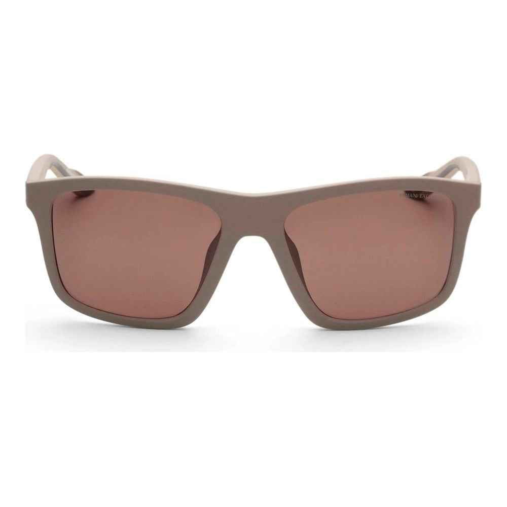 Brown Injected Sunglasses