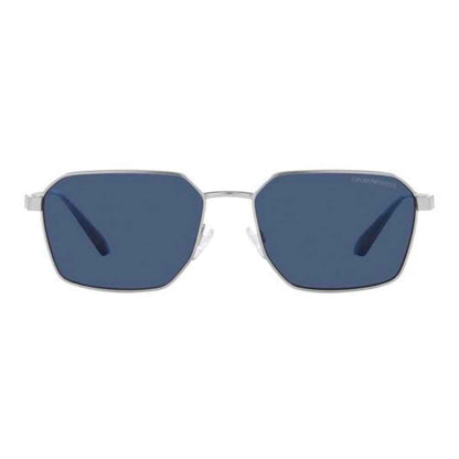 Gray Metal Sunglasses