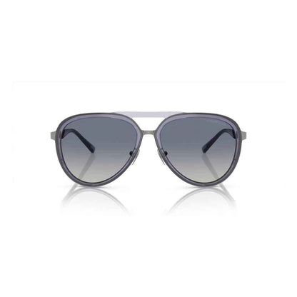 Blue Metal Sunglasses