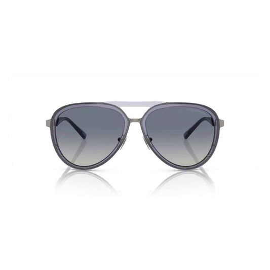 Blue Metal Sunglasses